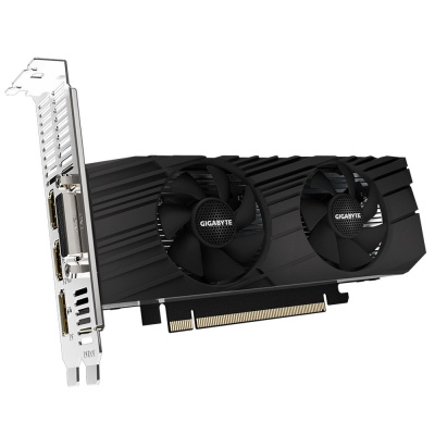 Gigabyte GTX1650 D6 Low Profile 4GB GV-N1656D6-4GL Видеокарта 1