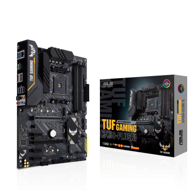 ASUS TUF GAMING B450-PLUS II Материнская плата 90MB1650-M0EAY0 8