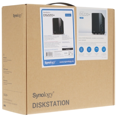 Synology DS220+ Сетевое хранилище 7