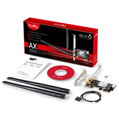 Cudy WE3000 Адаптер беспроводной связи (Wi-Fi) 6
