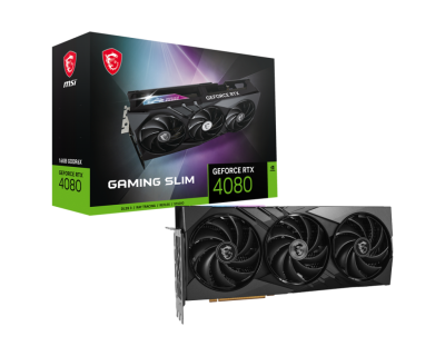 MSI GEFORCE RTX 4080 16GB GAMING SLIM Видеокарта 6