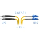 SNR SNR-PC-LC/UPC-FC/UPC-DPX-A-2m Патчкорд оптический