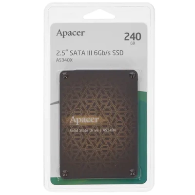 Apacer AS340X 240 Гб SSD Жесткий диск AP240GAS340XC-1 1
