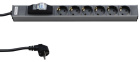 Hyperline SHT19-6SH-B-2.5EU Блок розеток 2