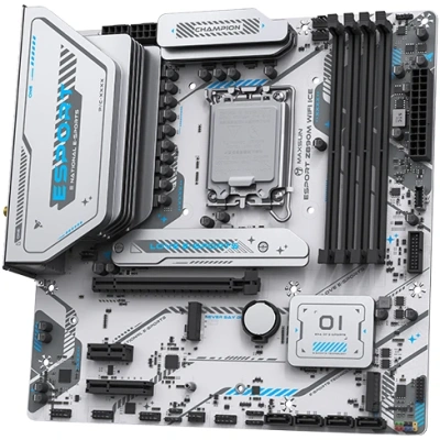 MAXSUN MS-ESPORT Z890M WIFI ICE Материнская плата 2
