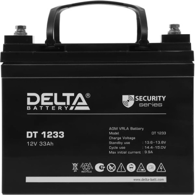 Delta DT 1233 Аккумуляторная батарея 2