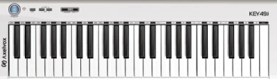 Axelvox KEY49j White AX-1973W MIDI клавиатура