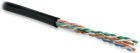 Hyperline UUTP4-C5E-S24-OUT-PE-BK-100 Кабель витая пара