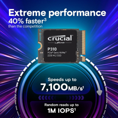 Crucial P310 1TB CT1000P310SSD2 Твердотельный накопитель SSD 4