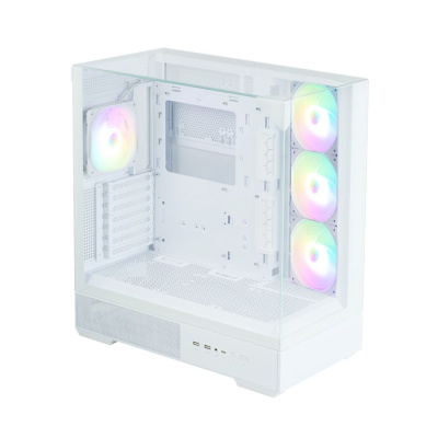 Zalman P40 PRISM PLUS WHITE Корпус для ПК 1