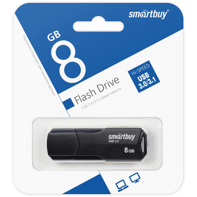 SmartBuy Clue SB8GBCLU-W3 8 ГБ USB Флеш-накопитель 1