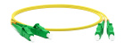 Hyperline FC-D2-9-LC/­AR-LC/­AR-H-3M-LSZH-YL (FC-9-LC-LC-APC-3M) Патч-корд волоконно-оптический
