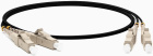 Hyperline FC-D2-504-LC/PR-LC/PR-H-10M-LSZH-BK Патч-корд