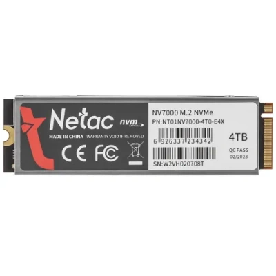 Netac NV7000 NT01NV7000T-4T0-E4X Накопитель SSD 2