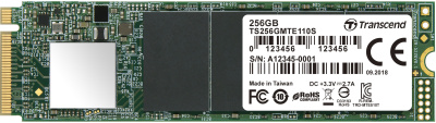 Transcend MTE110S 256Gb Накопитель M.2 TS256GMTE110S