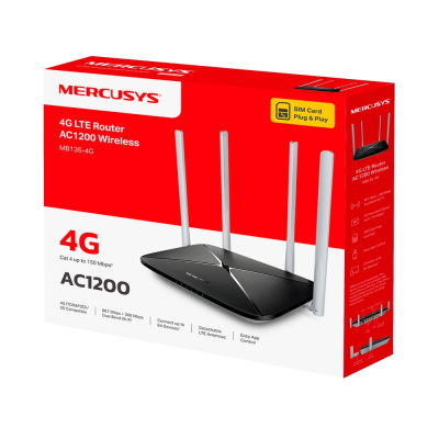 Mercusys MB135-4G Двухдиапазонный роутер Wi-Fi 3