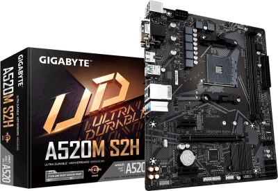 GIGABYTE A520M S2H 1.3 Материнская плата 3