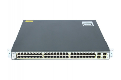 Cisco Catalyst WS-C3750G-48TS-E Коммутатор  1