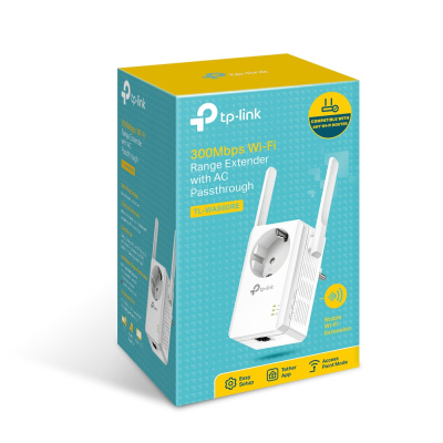 TP-Link TL-WA860RE N300 Усилитель Wi-Fi сигнала со встроенной розеткой 4