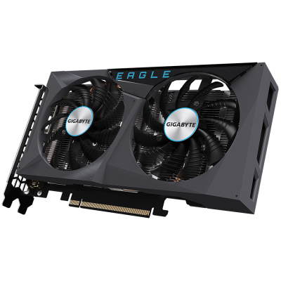 GIGABYTE GeForce RTX 3050 EAGLE OC Видеокарта GV-N3050EAGLE OC-8GD 2