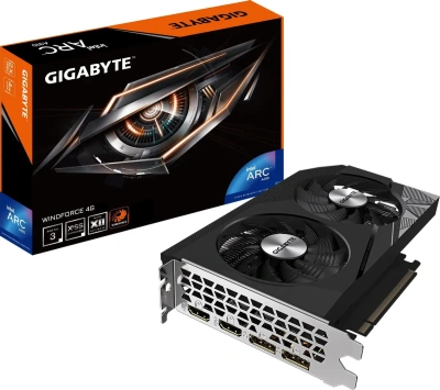 Gigabyte Intel Arc A310 WINDFORCE Видеокарта GV-IA310WF2-4GD 2