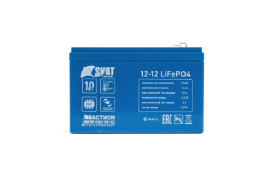 Бастион SKAT I-BATTERY 12-12 LIFEPO4 Li-ion аккумулятор 