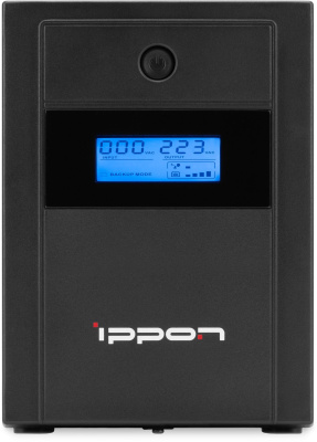Ippon Back Basic 1200 LCD Euro Источник бесперебойного питания 1687965 4
