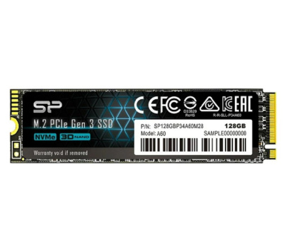Silicon Power SP128GBP34A60M28 NVMe накопитель