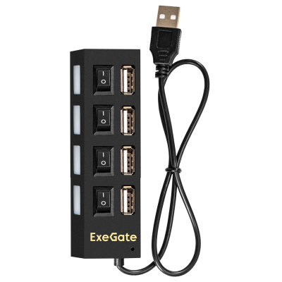 Exegate DUB-42SW EX293977RUS USB-Хаб (концентратор) 2
