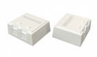 Hyperline SBB4-2-WH Корпус настенной розетки 2