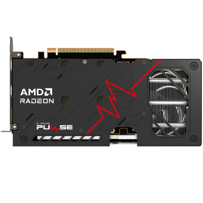 Sapphire RX9060XT PULSE OC 11350-03-20G Видеокарта 5