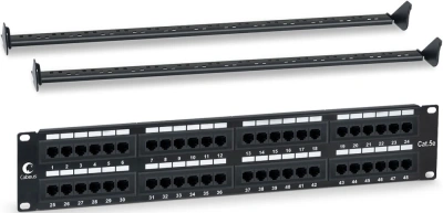 Cabeus PL-48-CAT.5E-DUAL IDC Патч-панель