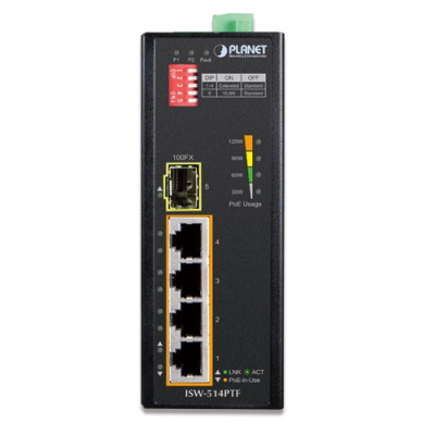 Planet ISW-514PTF Коммутатор  1