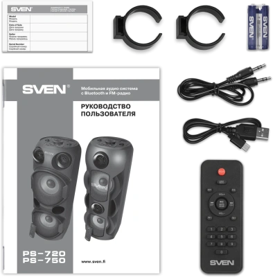 АС PS-750 SV-019617 Колонка портативная 1