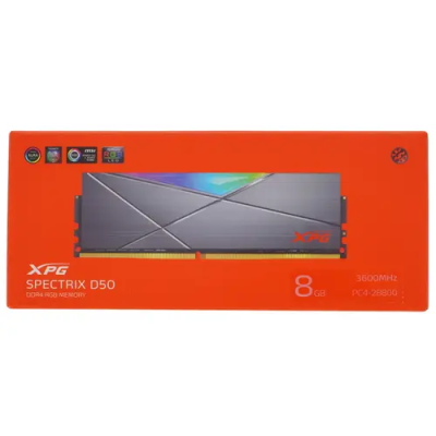 ADATA XPG SPECTRIX D50 RGB 8GB Оперативная память AX4U36008G18I-ST50 2