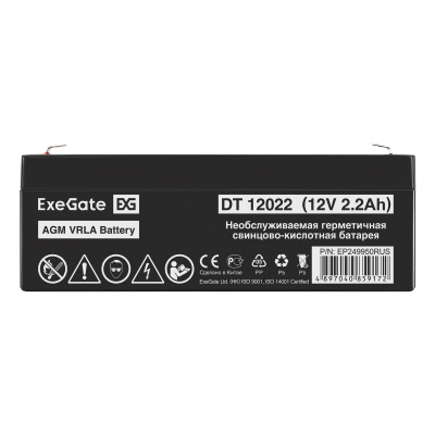Exegate DT 12022 EP249950RUS Аккумуляторная батарея 1