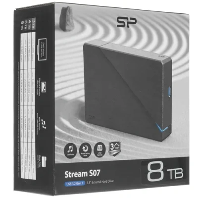 Silicon Power SP080TBEHDS07C3K Внешний HDD 5