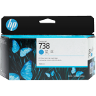 HP 738 130-ml Cyan 498N5A Картридж