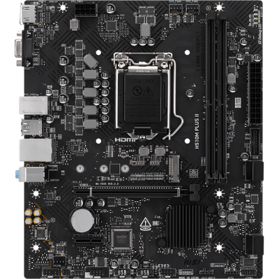 MSI H510M PLUS II Материнская плата 1