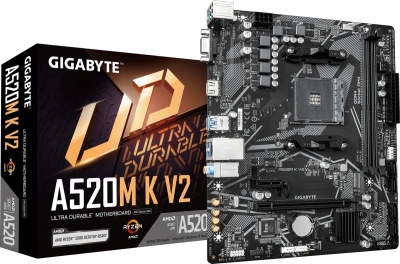 GIGABYTE A520M K V2 1.2 Материнская плата 3
