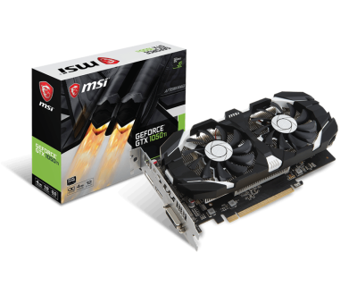 MSI GTX 1050 TI 4GT OCV1 Видеокарта