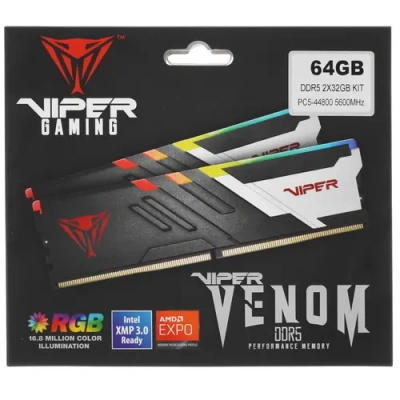 Patriot Viper Venom 64 ГБ Оперативная память PVVR564G560C40K 3