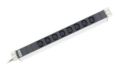 Hyperline SHT19-8IEC-2.5IEC Блок розеток