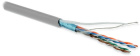 Hyperline FUTP4-C5E-P26-IN-LSZH-GY-100 Кабель витая пара