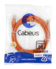 Cabeus PC-UTP-RJ45-Cat.5e-2m-OR-LSZH Патч-корд