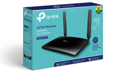TP-Link ARCHER MR200 AC750 Двухдиапазонный 4G LTE Wi‑Fi роутер 3