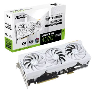 ASUS TUF-RTX4070TIS-O16G-BTF-WHITE 90YV0KI0-M0NA00 Видеокарта 13