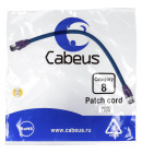 Cabeus PC-SSTP-RJ45-CAT.8-3M-LSZH Кабель патч-корд