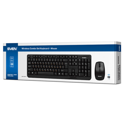 SVEN Comfort 3300 Wireless SV-03103300WB Клавиатура+мышь 5