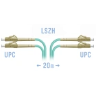 SNR SNR-PC-LC/UPC-MM-DPX-20m Патчкорд оптический